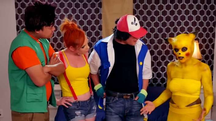 Pokemon: Ash Pikaçuya Karşı XXX Türkçe Altyazılı Porno Parodi